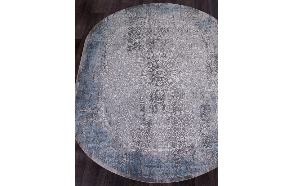 Ковер ARMINA 03878A - BLUE BLUE - Овал