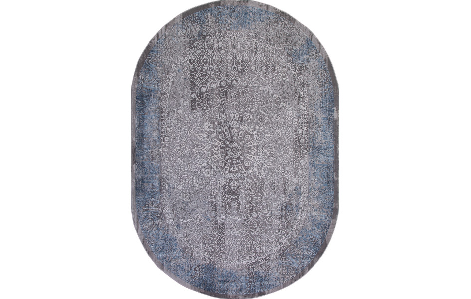 Ковер ARMINA 03878A - BLUE BLUE - Овал