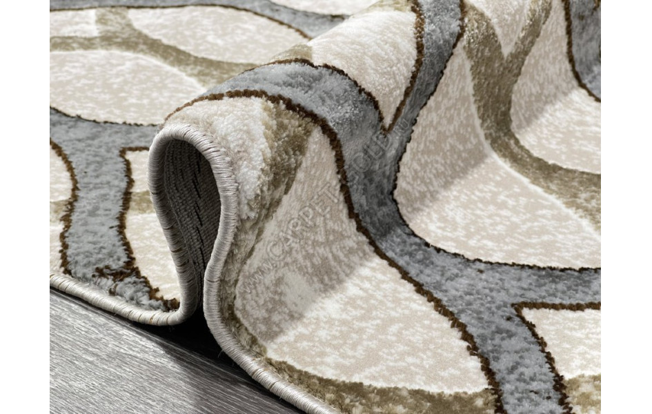 Турецкий ковер 40383B_COKME BEJ / ACIK GRI